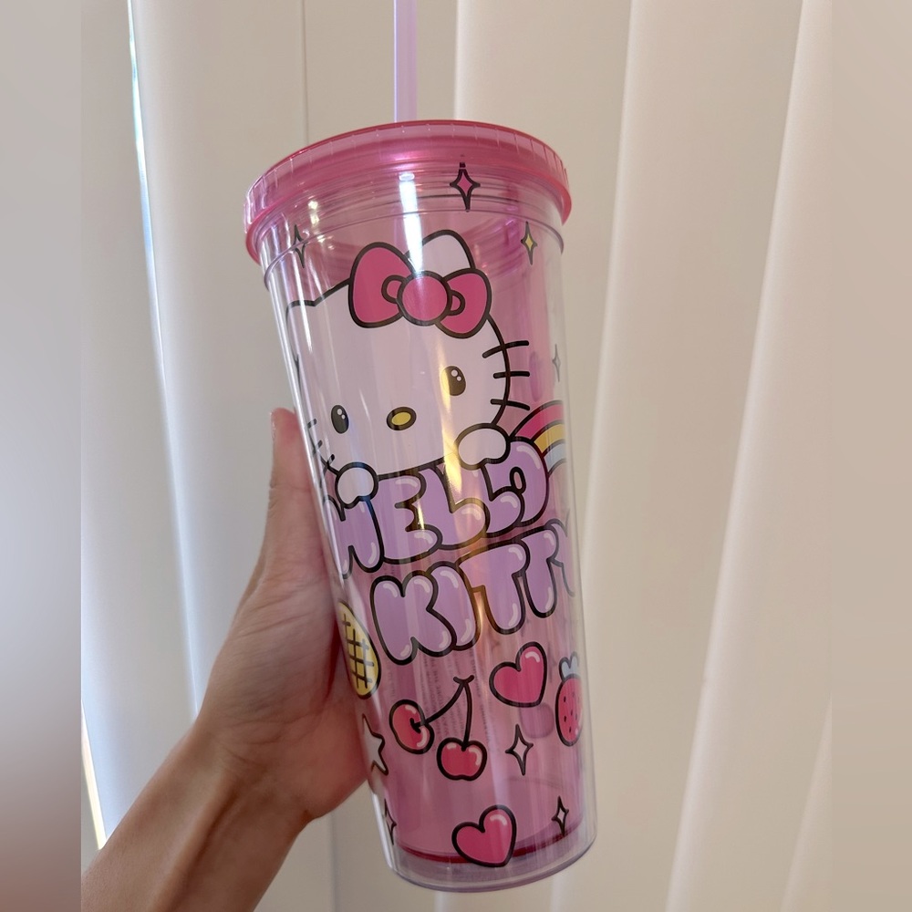 NWT Hello Kitty Travel Tumbler